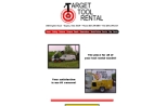 Target Tool Rental & Sales's Website