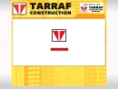 TARRAF CONSTRUCTION, INC's Website