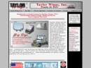 Taylor Wings Inc's Website