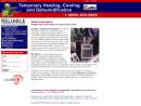 RELIABLE CONSTRUCTION HEATERS, INC's Website