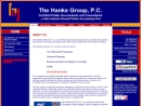 Hanke Group PC's Website
