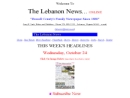 Lebanon News's Website