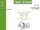Vac Shop The's Website