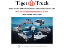 Tiger Trucks's Website