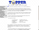 Topper Industries Inc's Website