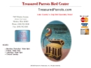 Treasured Parrots Bird Ctr's Website
