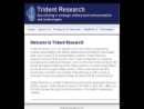 TRIDENT RESEARCH LLC's Website