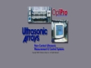 Ultrasonic Arrays's Website