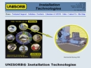 Unisorb Machinery Installation's Website