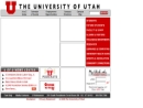 University Of Utah's Website