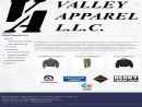 Valley Apparel; LLC's Website