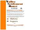 Valley Settlement House's Website