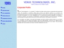 VENUS TECHNOLOGIES INC's Website
