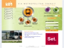 VIA Metropolitan Transit's Website