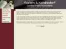 Walters & Kondrasheff Certified Public Accountants's Website