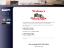 WATSON'S OFFICE SUPPLY INC's Website