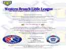 Western Branch Little League's Website