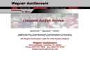Wegner Auctioneers's Website