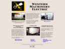 WESTERN MACHINERY ELECTRIC, INC.'s Website