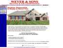 Weyer & Sons Co Heating & AC's Website