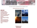 WHITE SHIELD SAFEGUARDS & SECURITY, LLC's Website