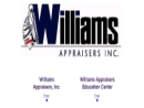 Williams Appraisers Inc's Website