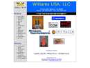 WILLIAMS USA, LLC's Website