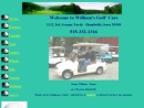 William's Golf Cars's Website