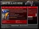 Willis Tire & Auto Repair's Website