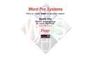 Word Professional Systems LLC - Service's Website