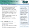 World Perspectives Inc's Website