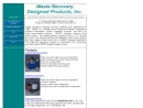 Waste Recovery Designed Prod's Website