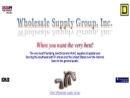 Wholesale Supply Group Inc's Website