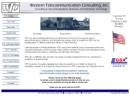 Western Telecommunication Consulting Inc's Website