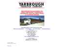 Yarbrough Transfer Company's Website