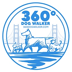 360° Dog Walker San Francisco, California's Logo
