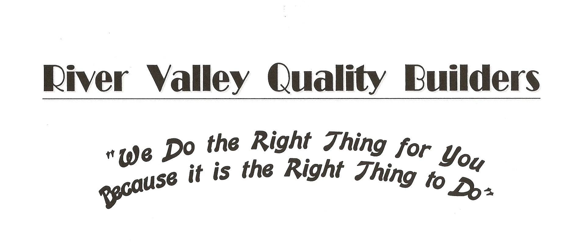 River Valley Quality Builders's Logo