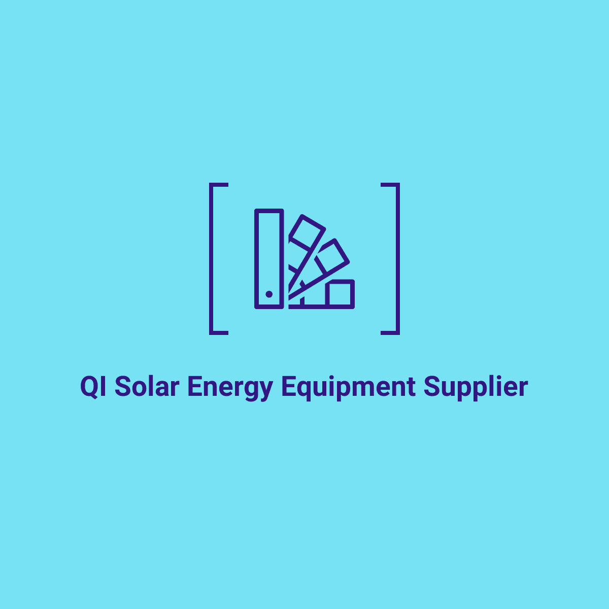 QI Solar Energy Equipment Supplier's Logo