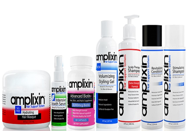Amplixin all hair support products