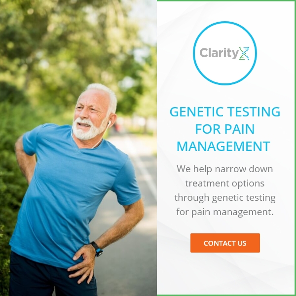ClarityX DNA pharmacogenetic testing