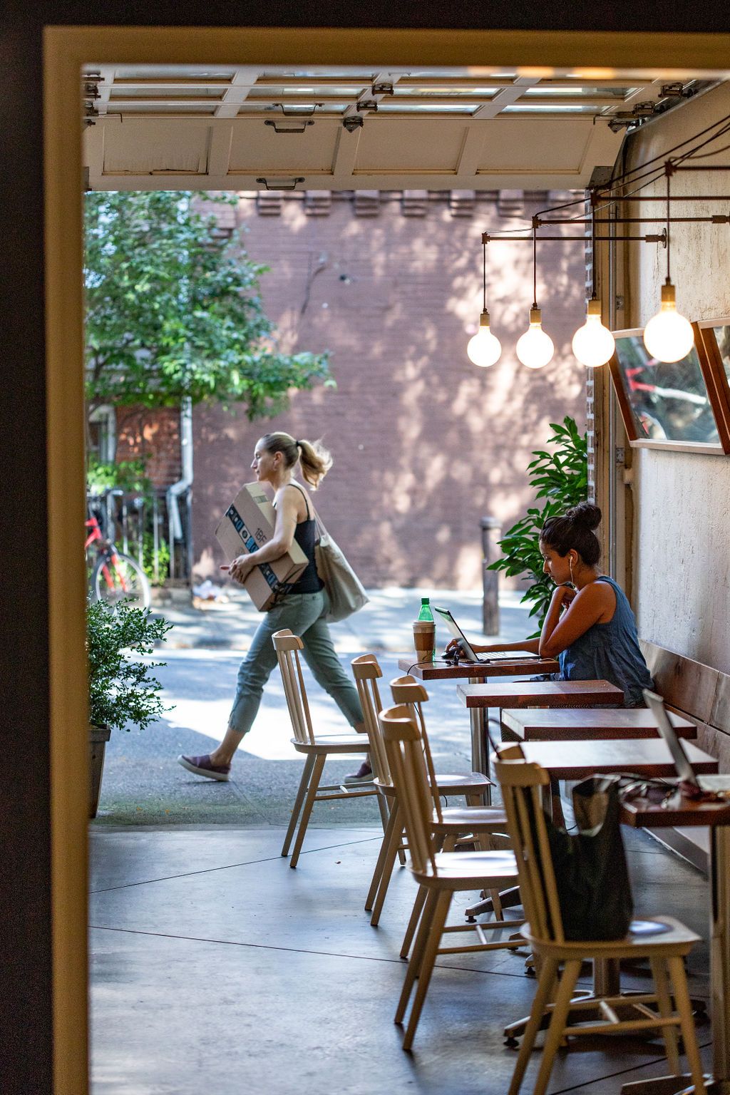 One Girl Cookies, Cobble Hill Location Interior