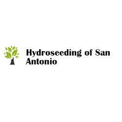 Hydroseeding of San Antonio's Logo