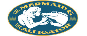 The Mermaid & The Alligator's Logo