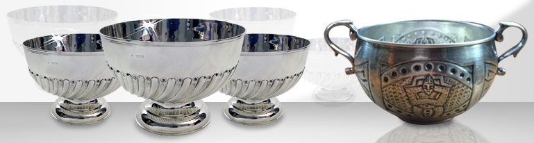 Antique Silver Bowls