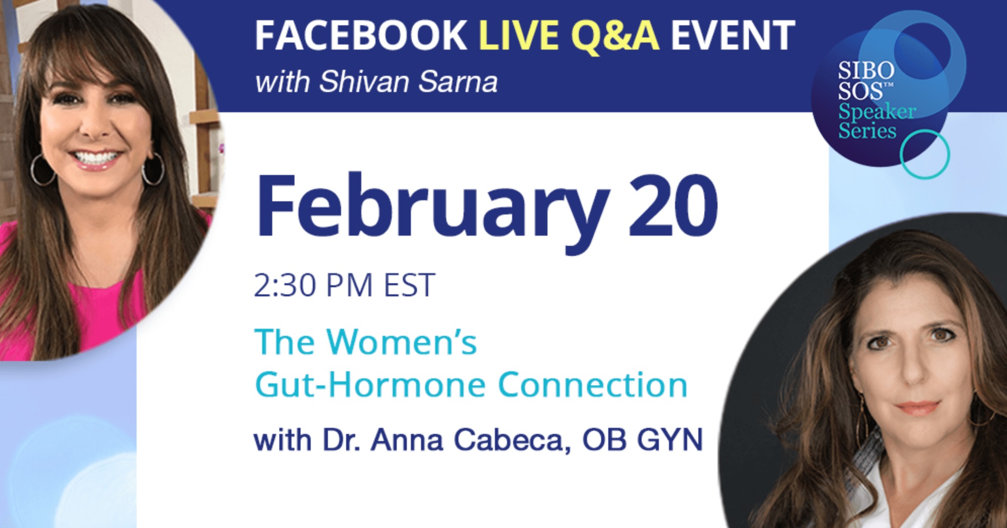 Facebook Live Question and Answer Event with Shivan Sarna