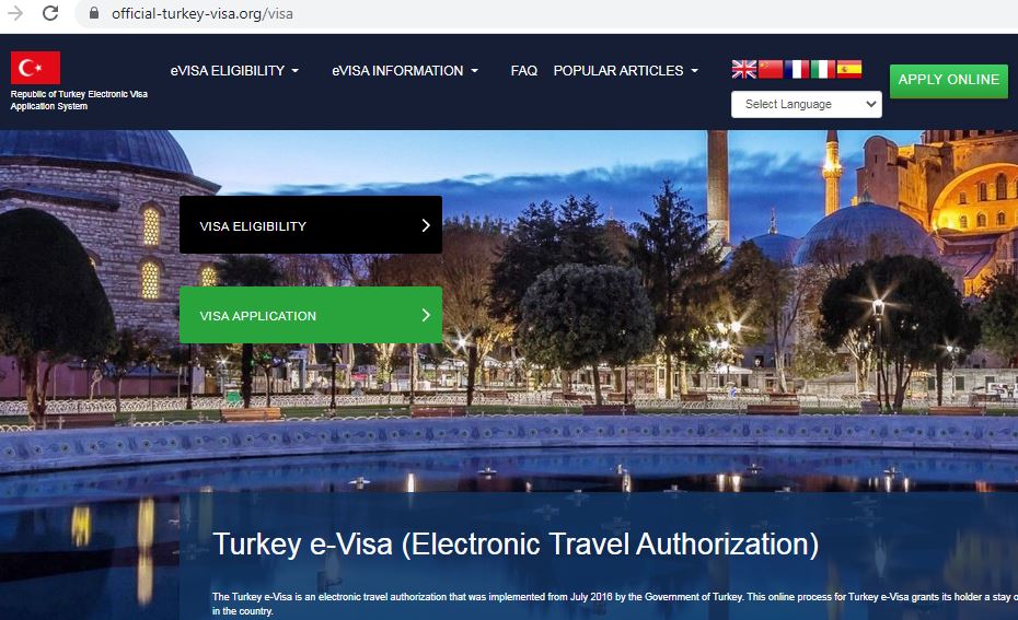 TURKEY VISA ONLINE APPLICATION CENTRE - TEXAS IMMIGRATION OFFICE's Logo
