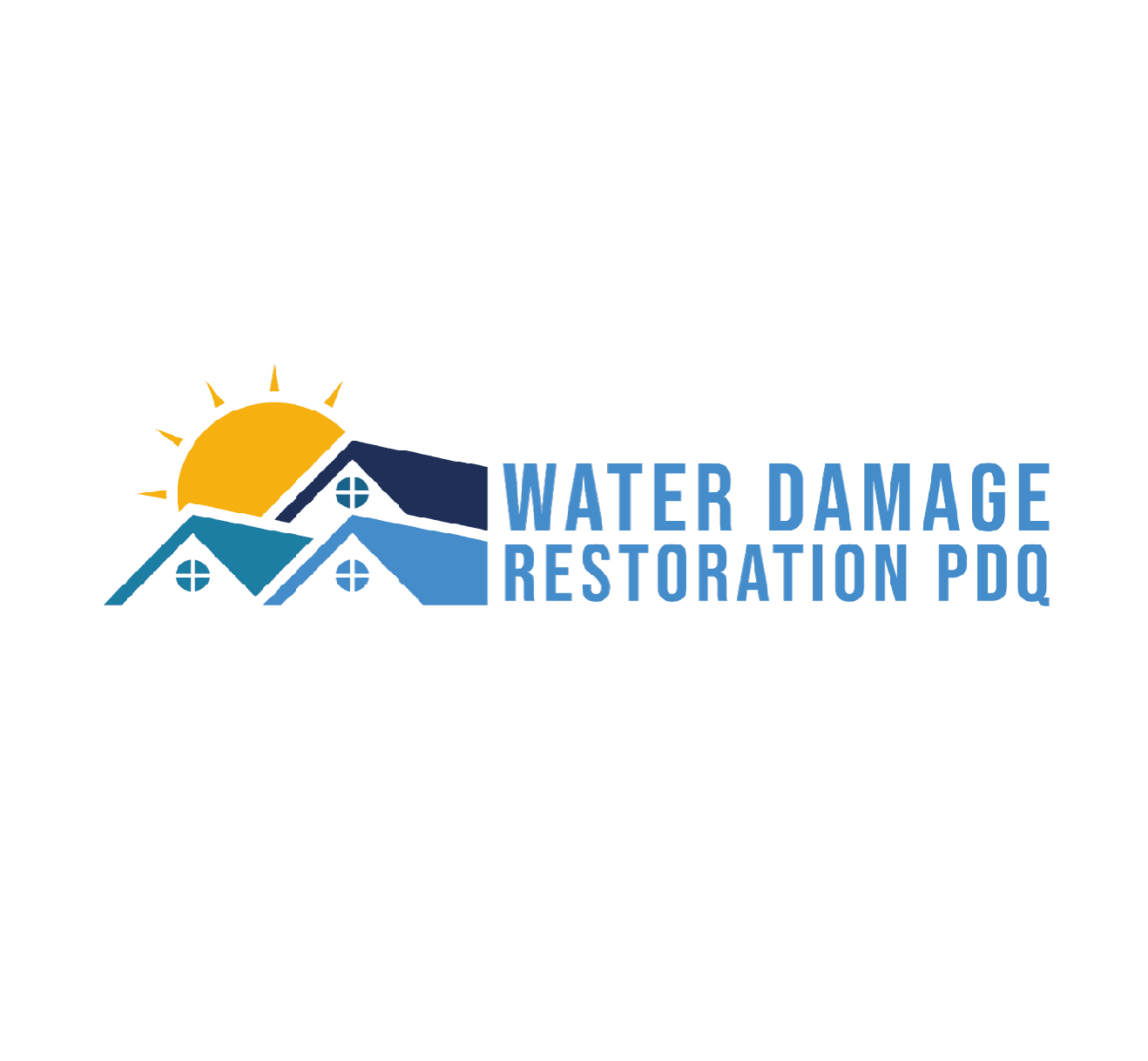 Water Damage Restoration PDQ of Allen's Logo