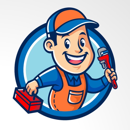 Air Conditioning Plumber's Logo