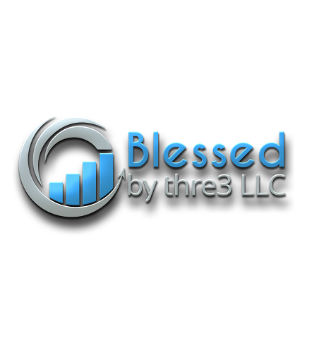 Blessed by thre3 LLC's Logo