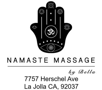 Namaste Massage by Bella's Logo